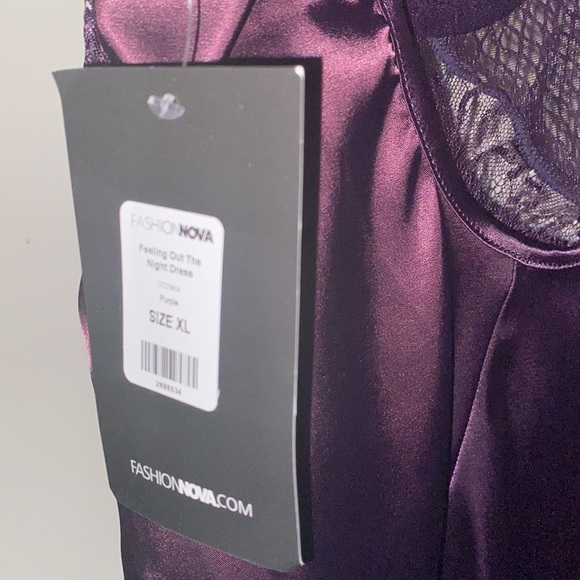 Brand new with tags feeling the night fashion nova dress XL brought to small - Picture 6 of 7
